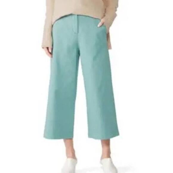 Tibi High rise wide leg cropped pants nwot - Picture 1 of 5